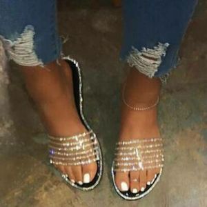 Women's Rhinestones Glitter Slip On
